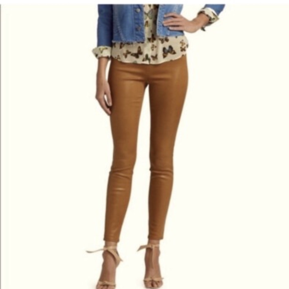 NWOT L'Agence Pull on Jean in Camel.